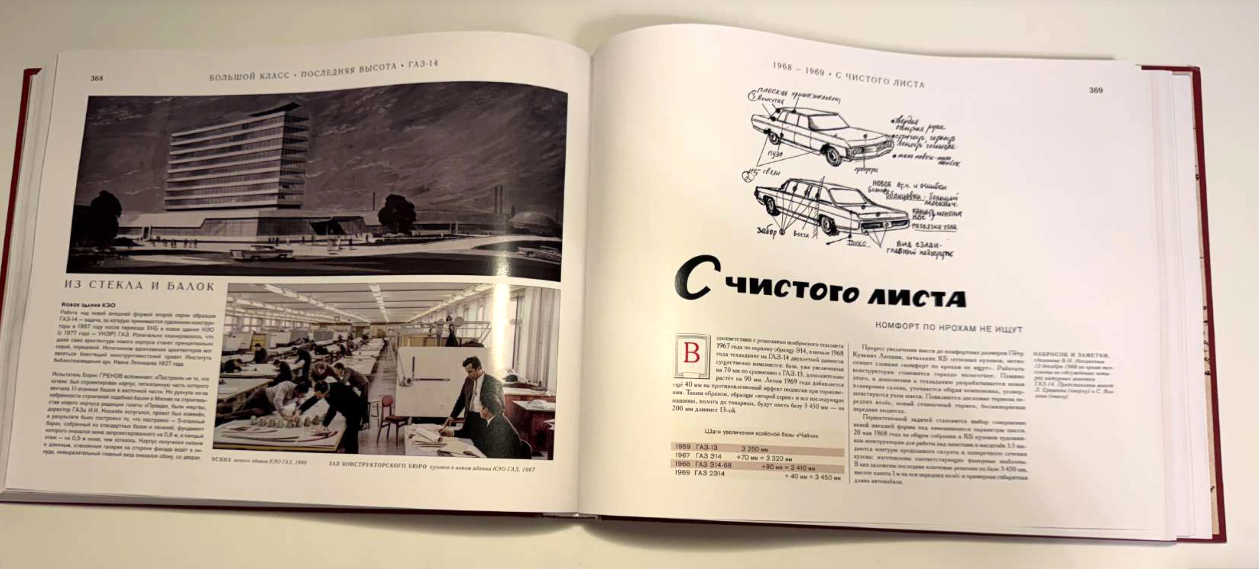 Разворот книги
